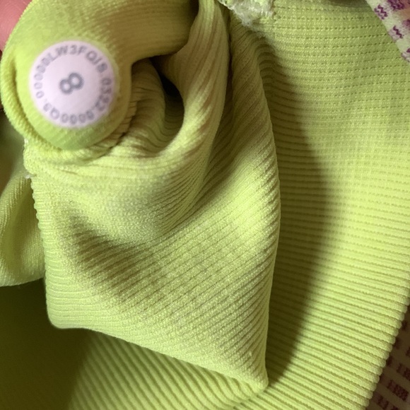 LULULEMON | Ebb to Street Long Sleeve Cropped top Sz US 8 - Picture 8 of 8